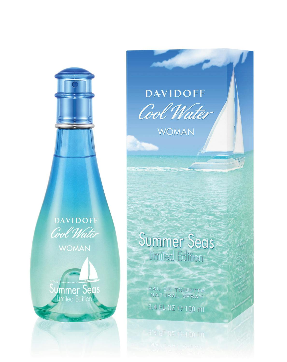 1 davidoff cool water woman summer seas 2015 edt 125ml and box